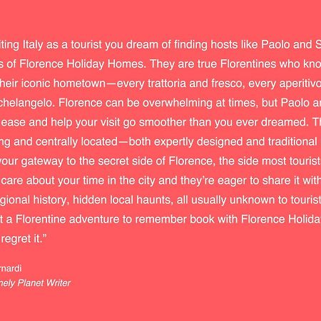 Florence Holiday Homes Ponte Vecchio Ngoại thất bức ảnh
